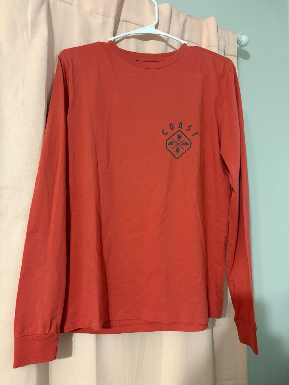 Coast long sleeve t-shirt size small